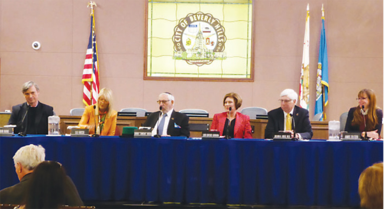 Beverly Hills City Council Candidates Compete for Votes at Municipal League Debate