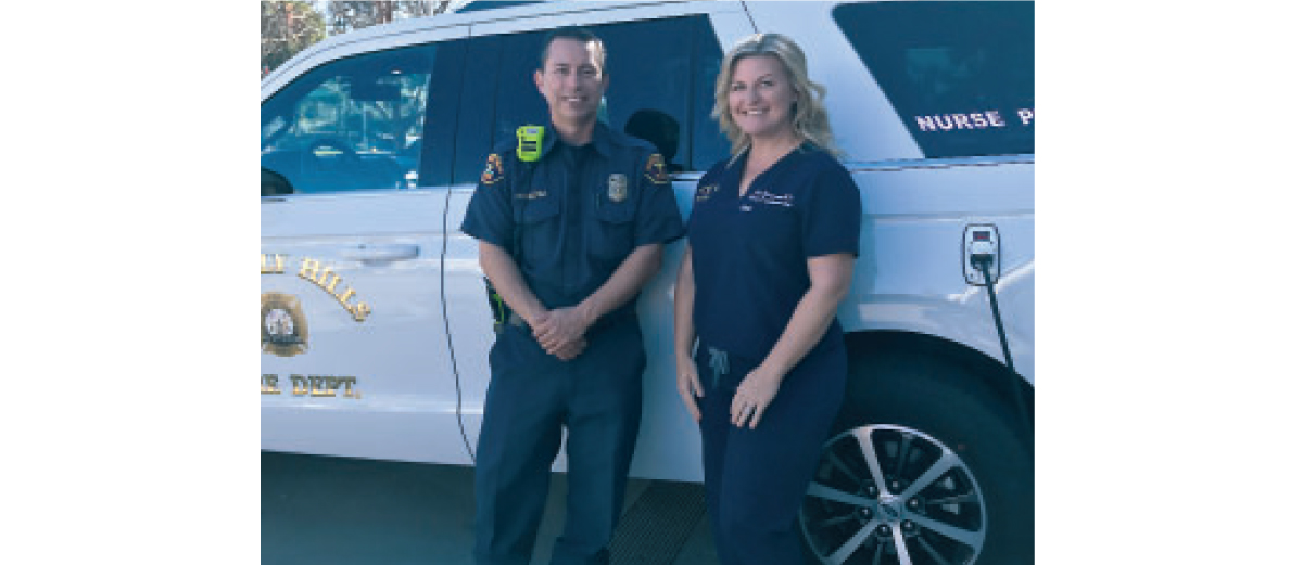 Mayor and Fire Chief Promote Nurse Practitioner Program