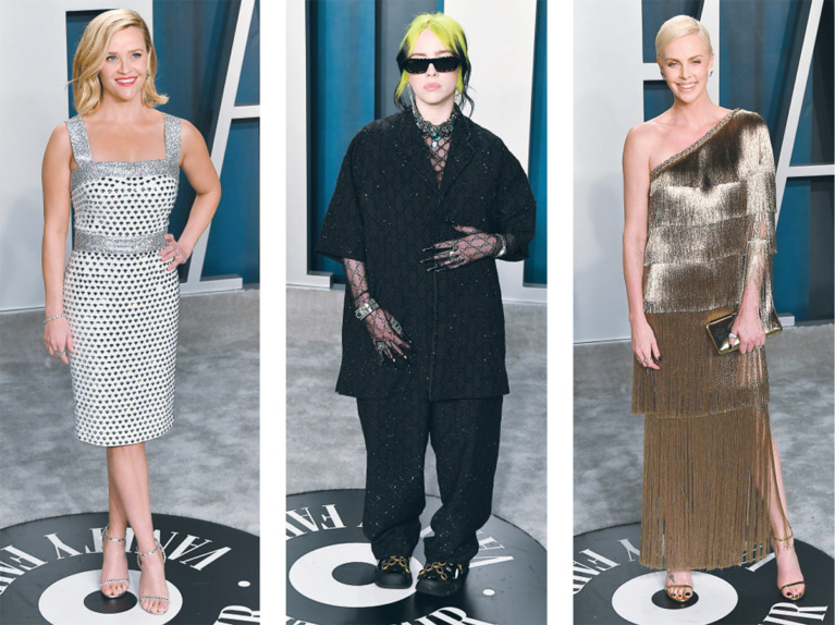 Vanity Fair After Party and Backstage at the Oscars
