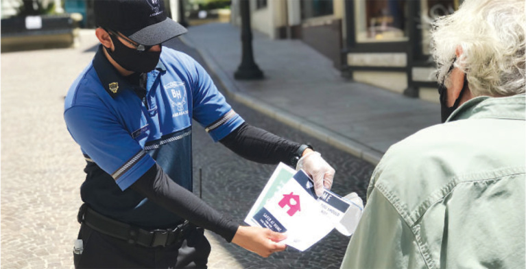 Ambassadors Help Protect Beverly Hills from COVID-19