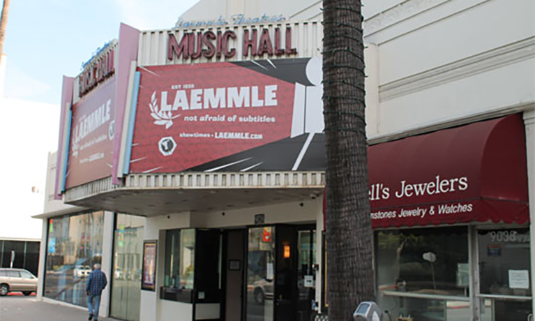 Laemmle Music Hall in Beverly Hills To Soon Close