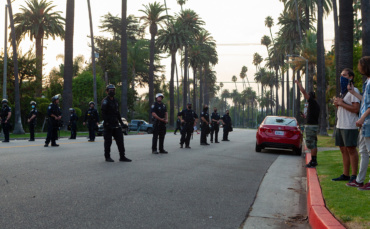 BHPD Chief Addresses Mask  Enforcement at Rallies