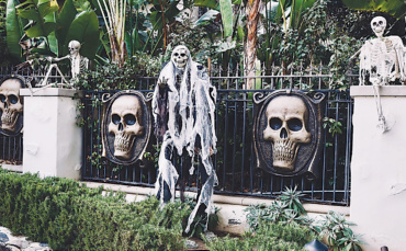 Spooky Decorations Appear in Beverly Hills