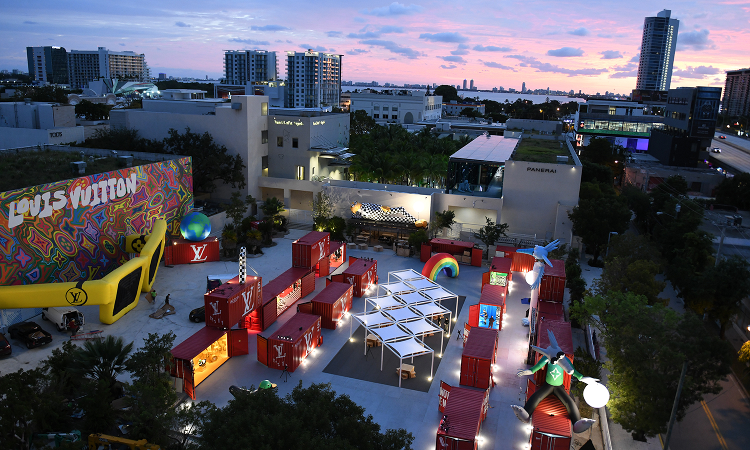 Louis Vuitton presents the Men's Spring-Summer 2021 collection in a  Temporary Residency on Rodeo Drive