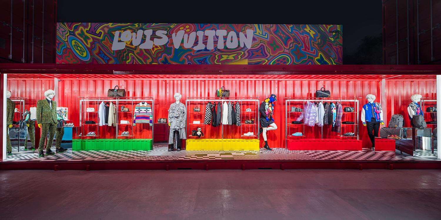 Louis Vuitton Spring-Summer 2021 Men's Fashion Pop-up in Beverly