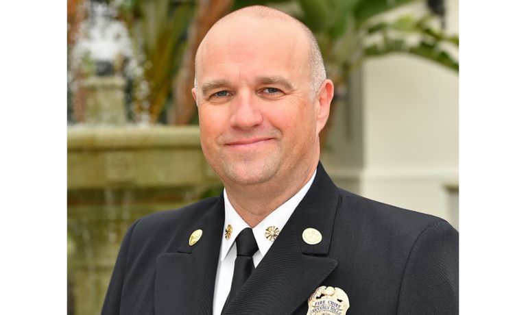 Beverly Hills Fire Chief Greg Barton Recognized by City Council