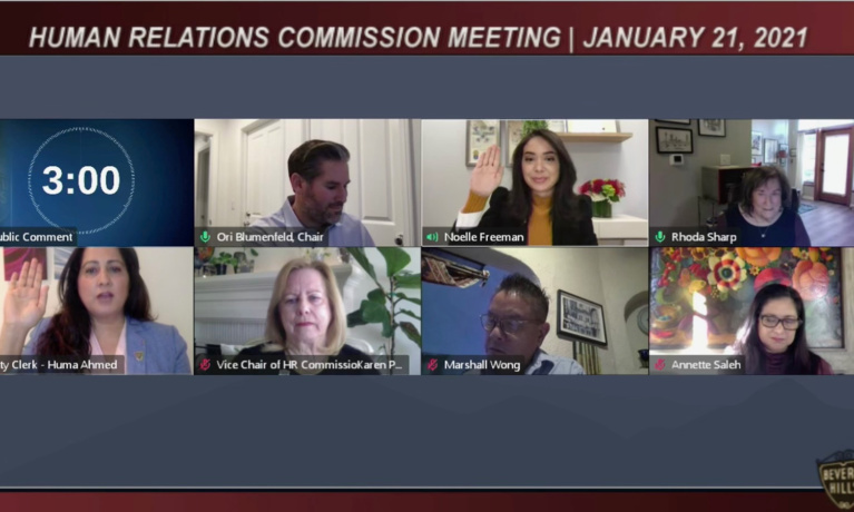Human Relations Commission Reviews Hate Crimes Report