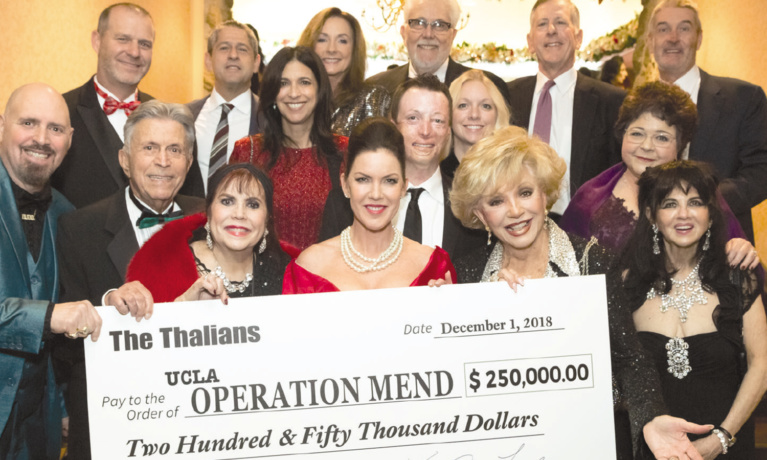 Thalians raise 250000 for uclas operation mend