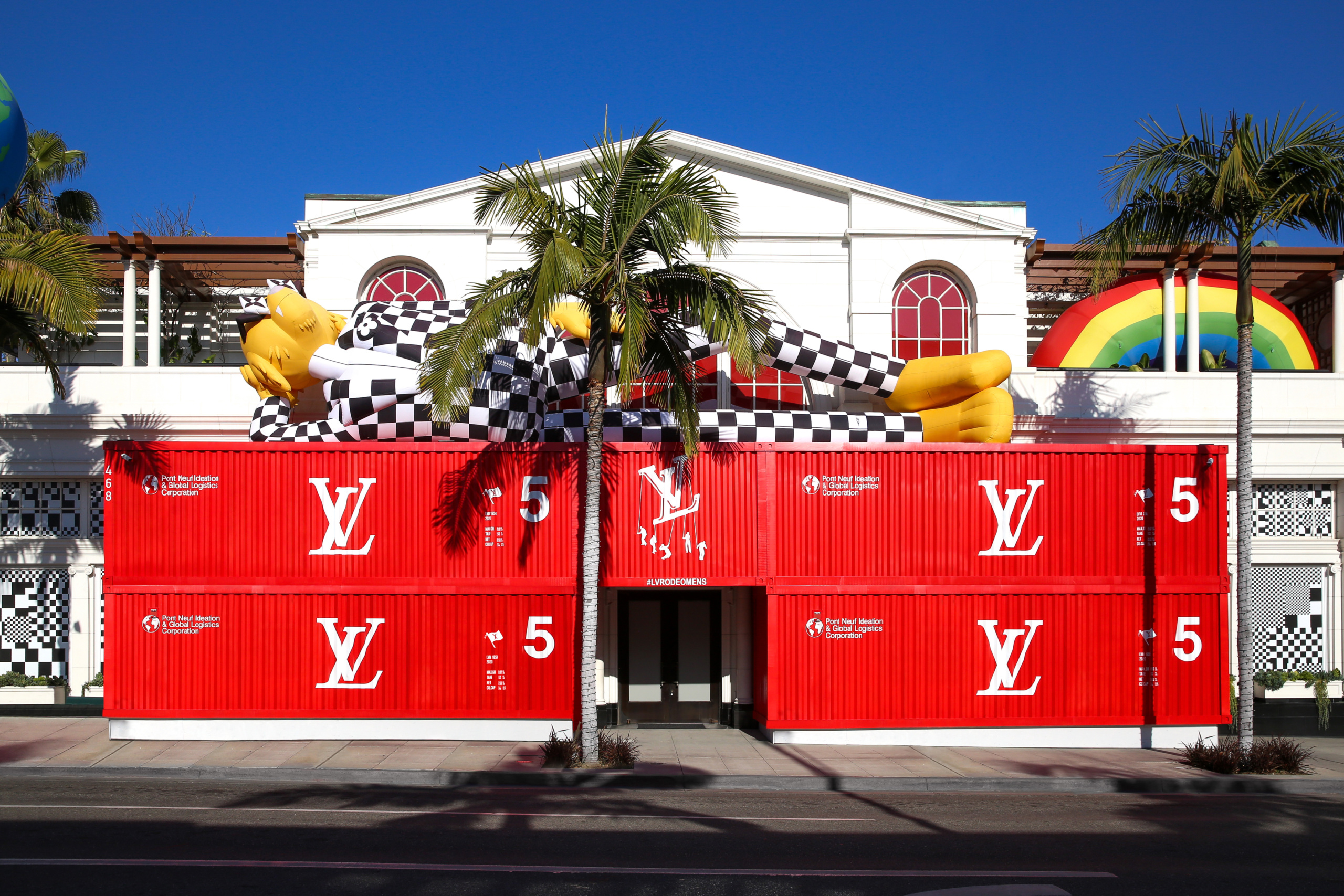 Courier Exclusive: Louis Vuitton Men's Temporary Residency Heading to  Beverly Hills - Beverly Hills Courier