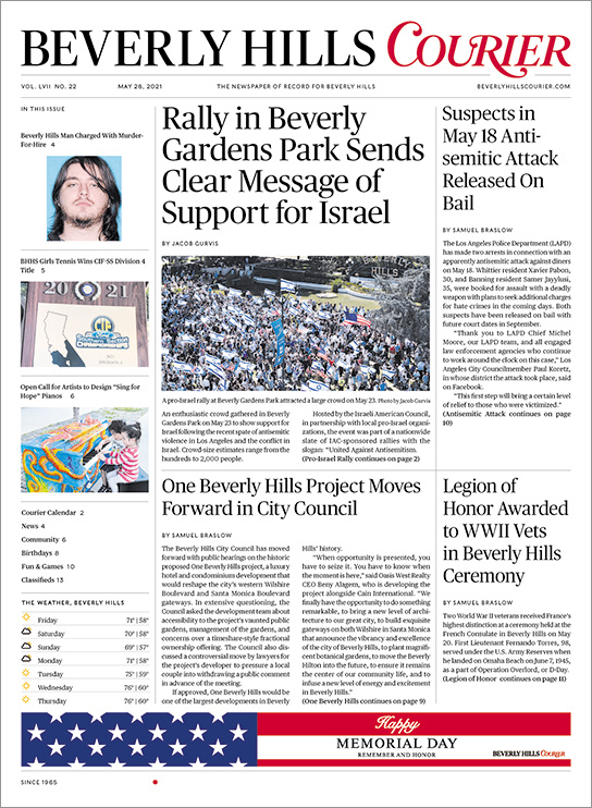 Print Editions – Beverly Hills Courier — Beverly Hills Courier