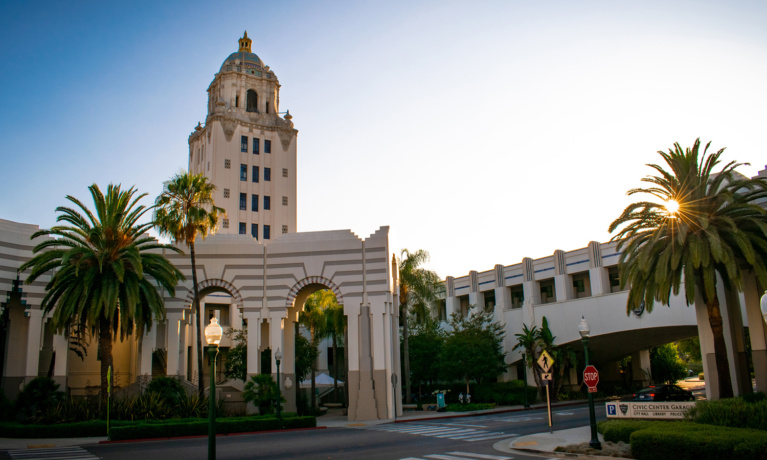 Beverly Hills City Hall Tower Retrofit Underway
