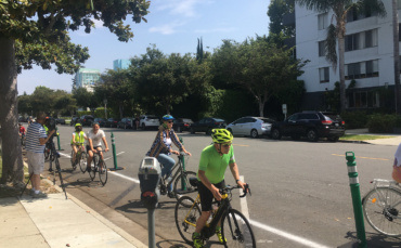 Council Members Support CicLAvia Open Streets Event