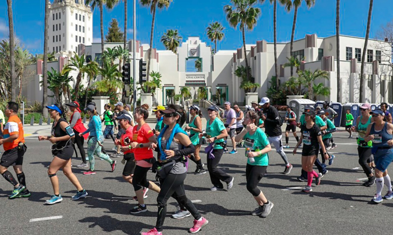 Beverly Hills Readies for  L.A. Marathon