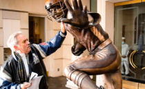 Monument Commemorates Super Bowl LVI