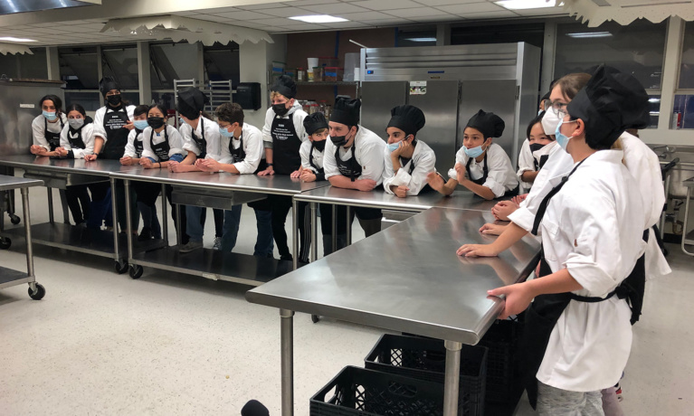 Junior Chefs Take Part in Reality TV Cooking Competition