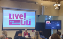 Bosse Hosts Second LIVE WITH LILI at City Hall