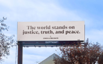 Billboard Campaign Targets Antisemitism with Kindness