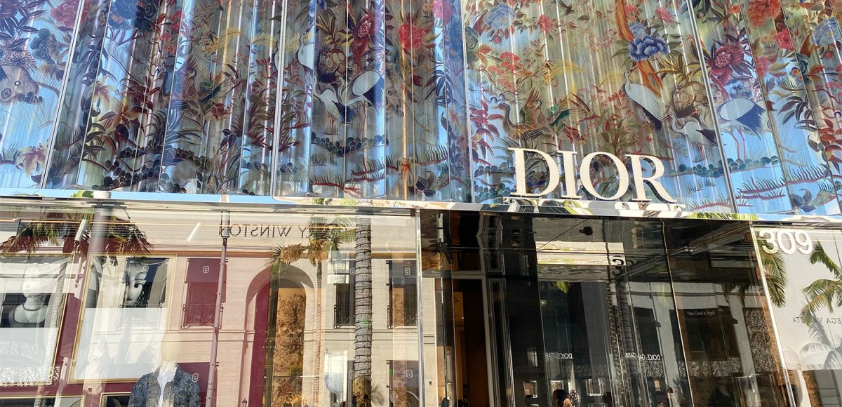 Dior Store Window, Rodeo Drive, Beverly Hills, Los Angeles