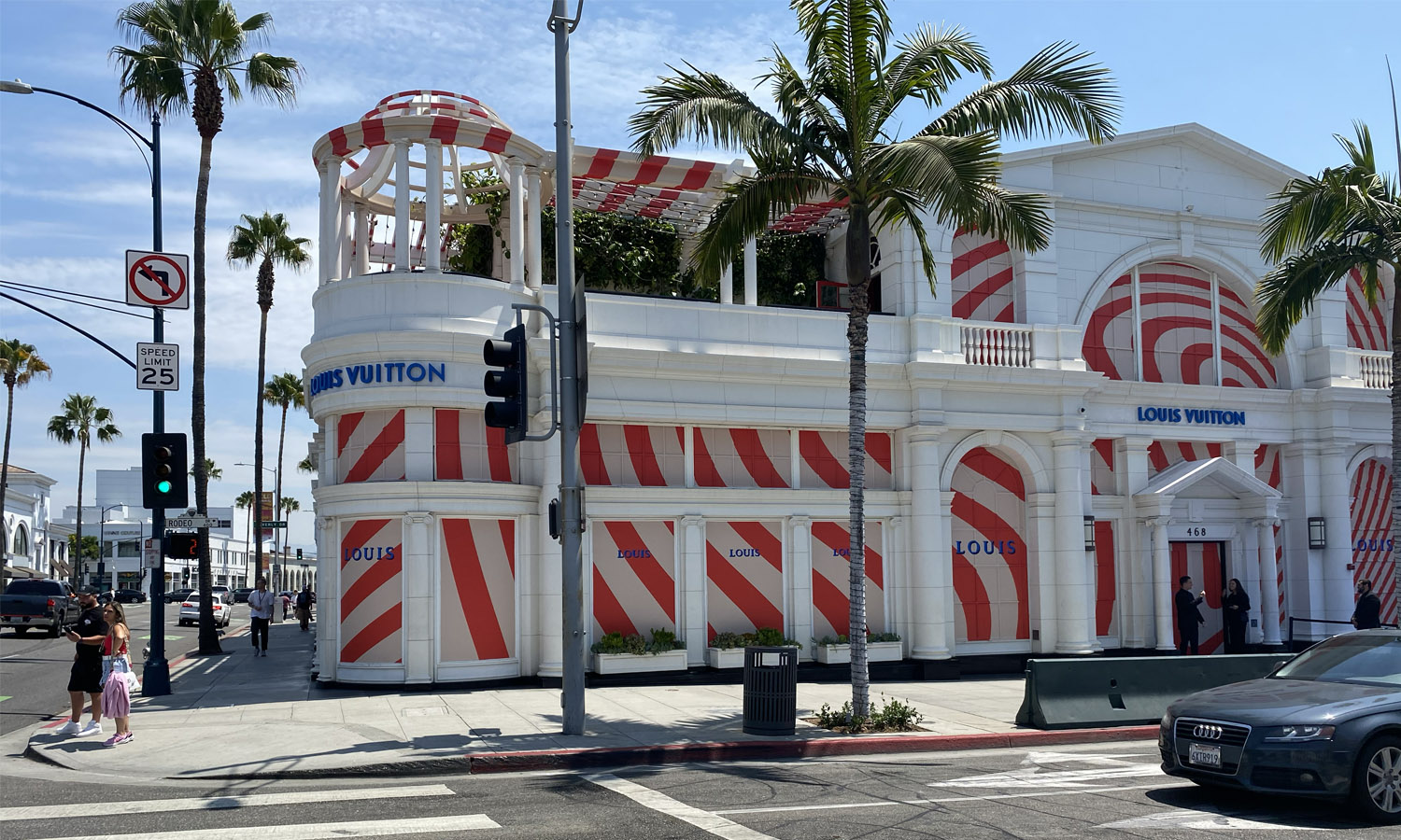 Louis Vuitton Men's Store Opens on Rodeo Drive