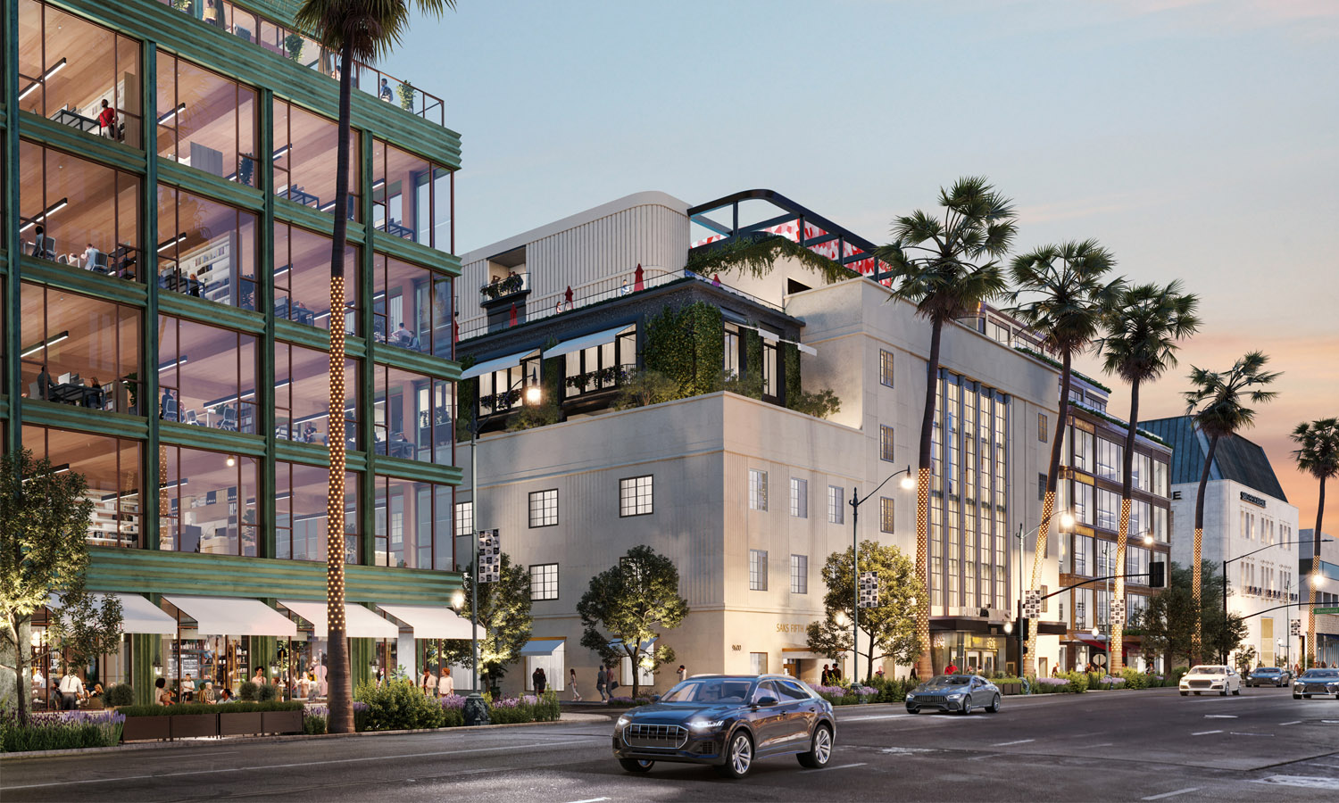 Saks Expansion Project for Beverly Hills Unveiled - Beverly Hills