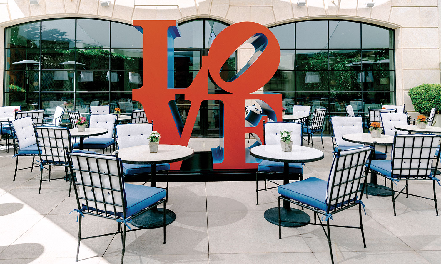 Robert Indiana Love Sculpture