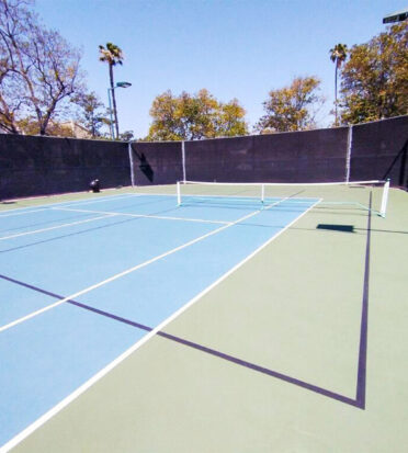 Pickleball court in Beverly Hills