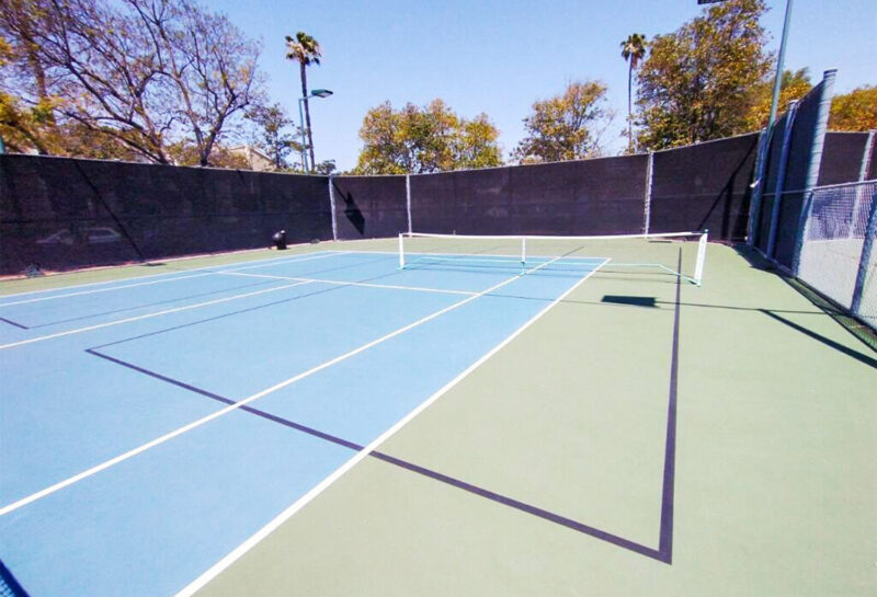 Pickleball court in Beverly Hills