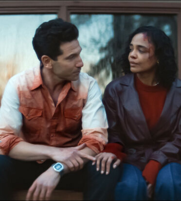 Jon Bernthal and Tessa Thompson in “His & Hers”