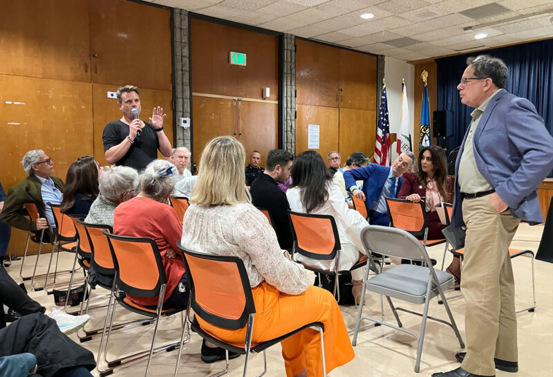 The Beverly Hills City Council listened to questions and complaints from Southeast area residents.