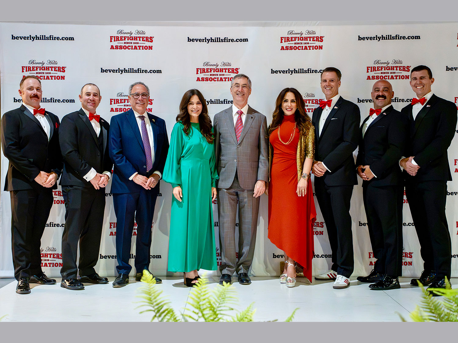 Mayor Corman and members of the City Council attended the Backdraft Ball this week.