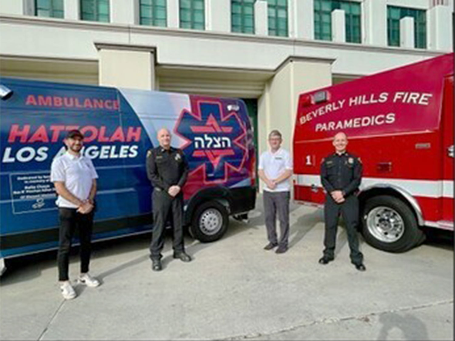The BHFD will partner with Hatzolah. Photo courtesy city of Beverly Hills