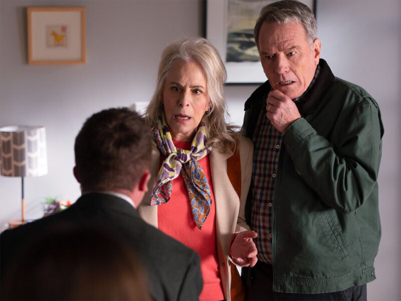 Frankie Muniz, Jane Kaczmarek and Bryan Cranston in “Malcolm in the Middle: Life’s Still Unfair”