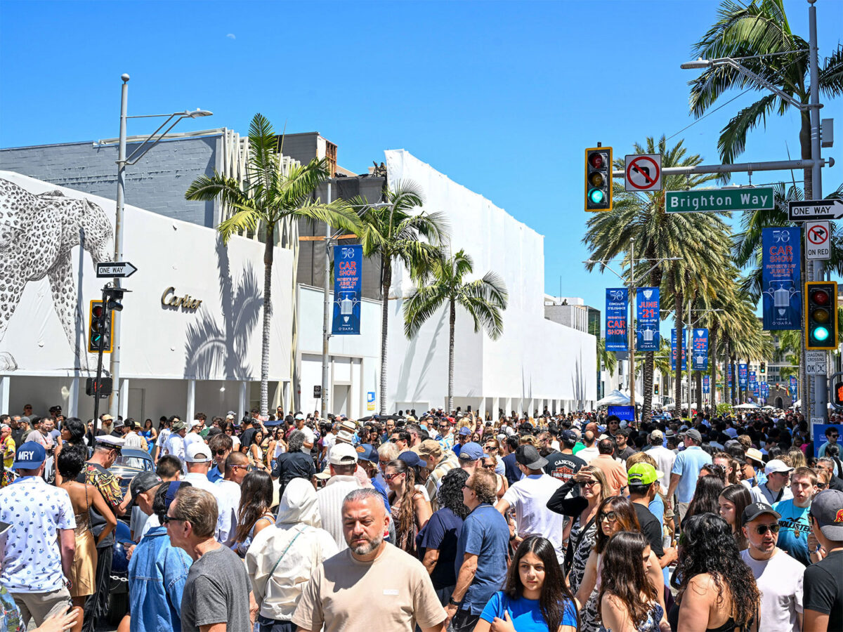 Nearly 50,000 attended the event. Photos courtesy city of Beverly Hills