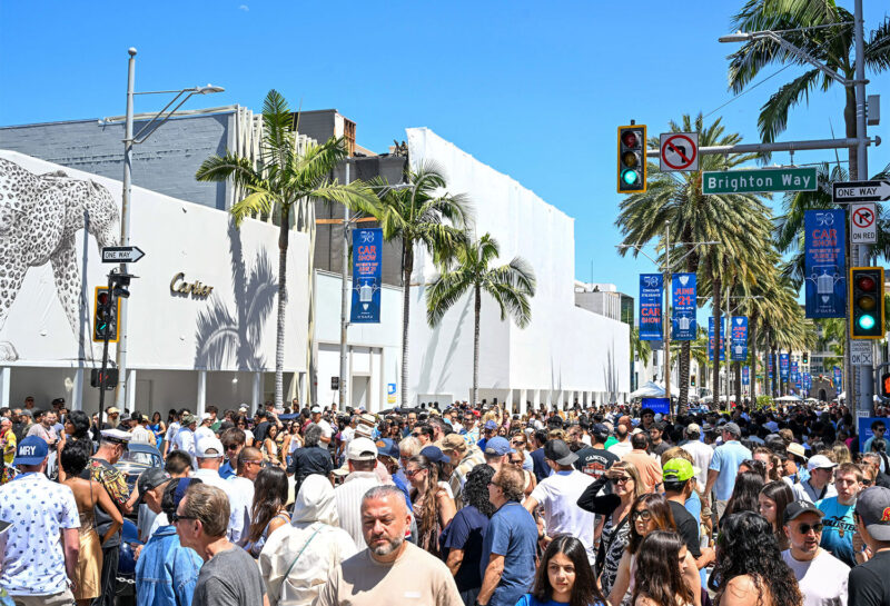 Nearly 50,000 attended the event. Photos courtesy city of Beverly Hills