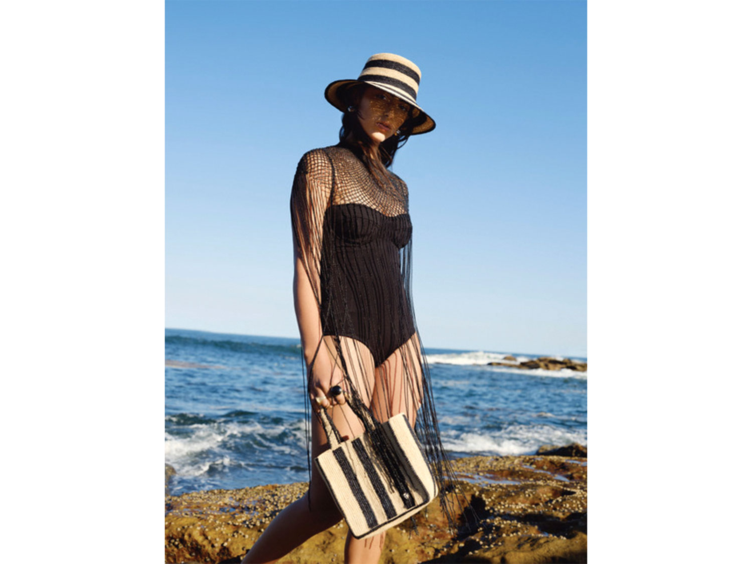 Nami mini tote in natural charcoal from Helen Kaminskiphoto courtesy of Helen Kaminski