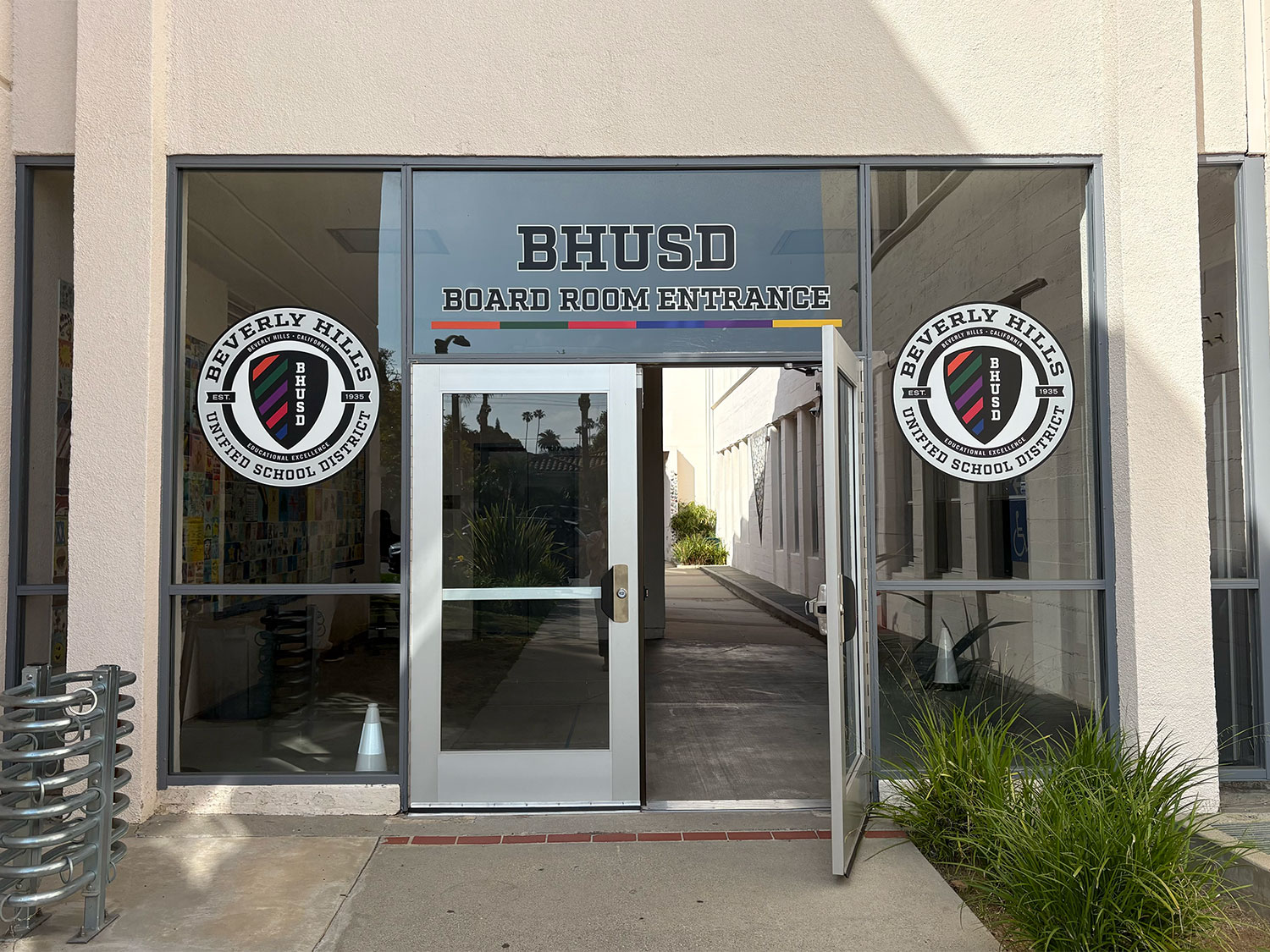 BHUSD Board Room Entrance 2