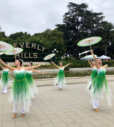 The American Chinese Cultural Association performed at Festival Beverly Hills.