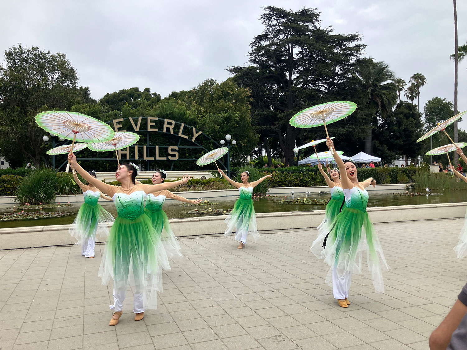 The American Chinese Cultural Association performed at Festival Beverly Hills.
