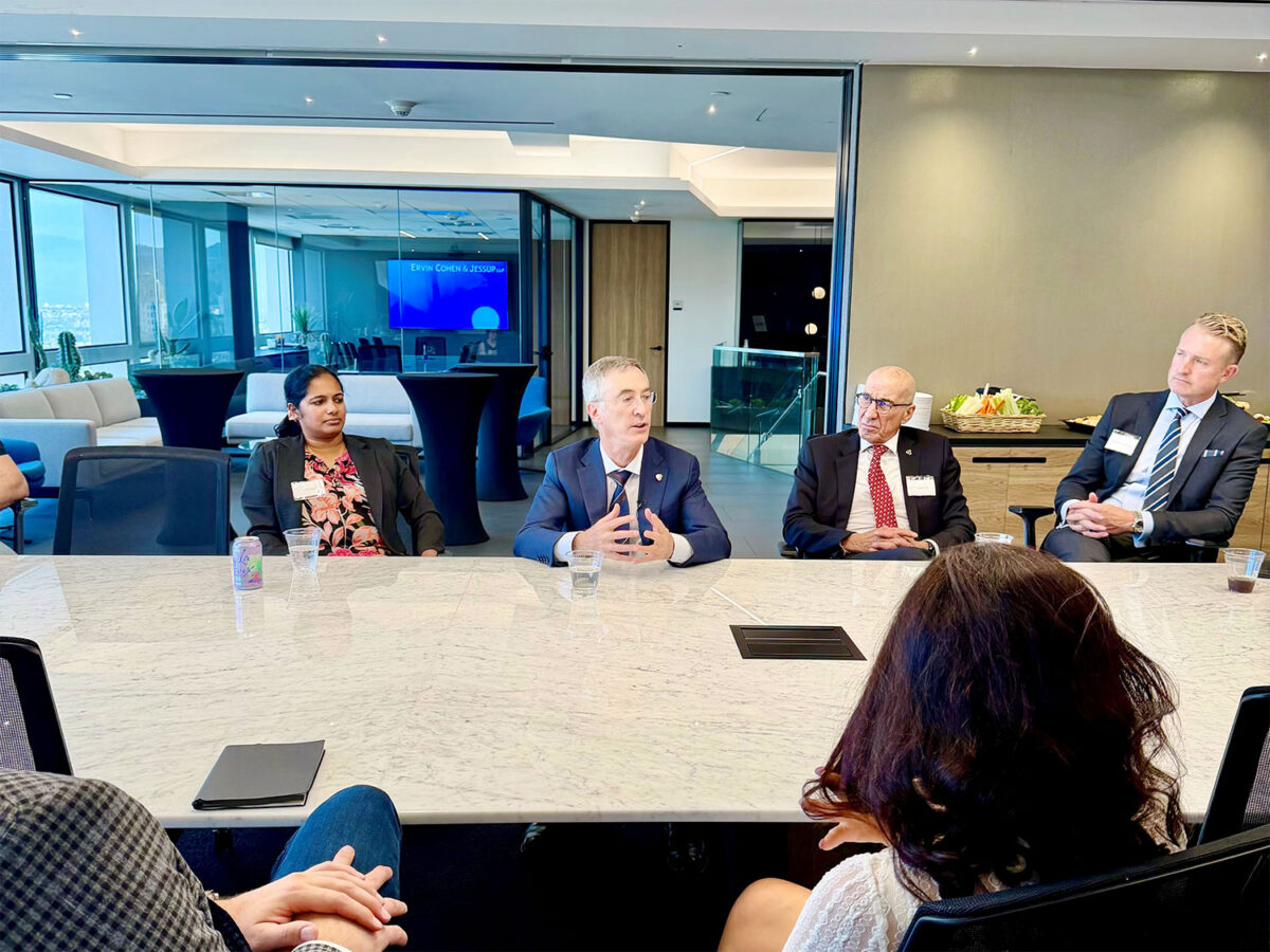 The inaugural Mayor's Circuit meeting took place at Ervin Cohen & Jessup LLP.