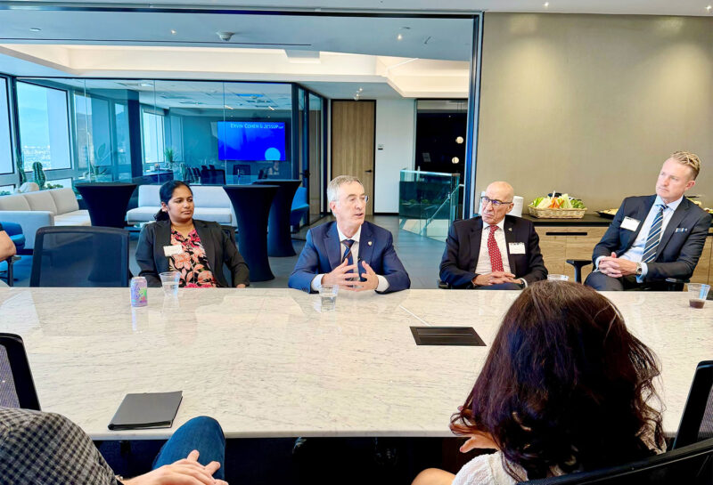 The inaugural Mayor's Circuit meeting took place at Ervin Cohen & Jessup LLP.