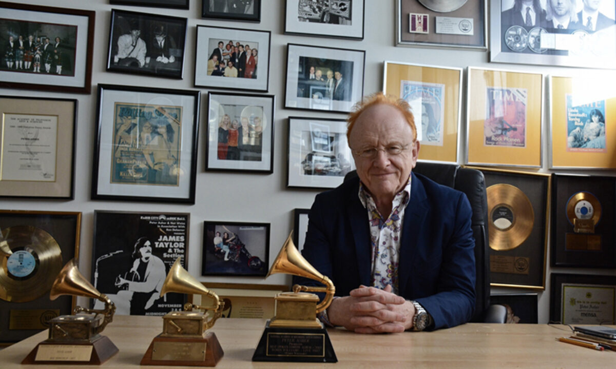 Peter Asher in his Office 2023.158