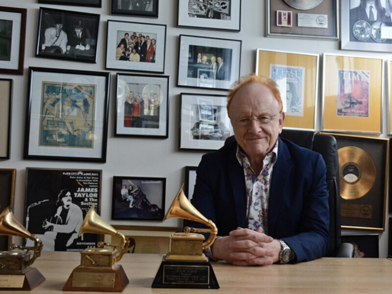 Peter Asher in his Office 2023.158