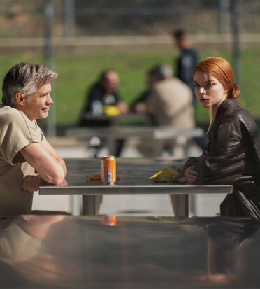 Timothy Olyphant and Anya Taylor-Joy in “Lucky” Photo courtesy of Apple TV