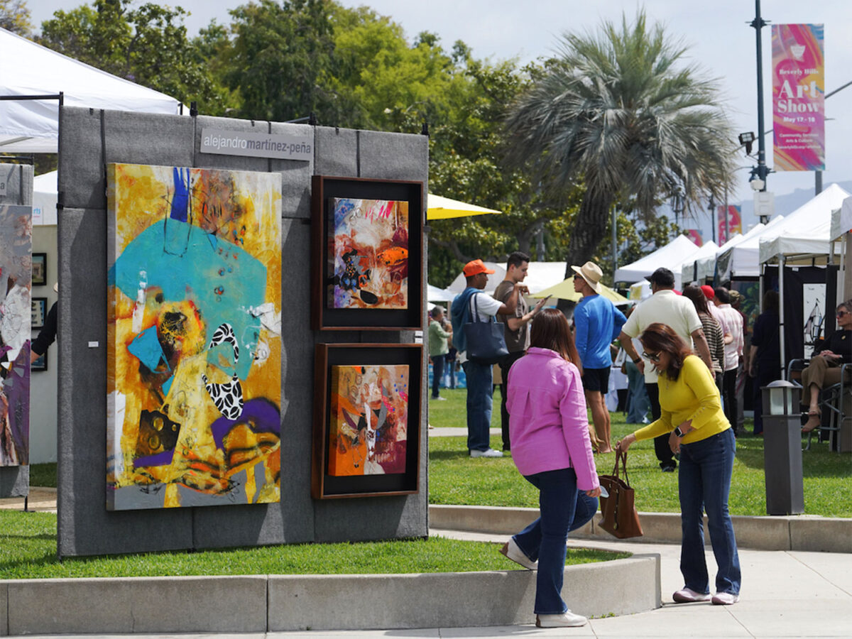 The Beverly Hills Art Show will take place in October.