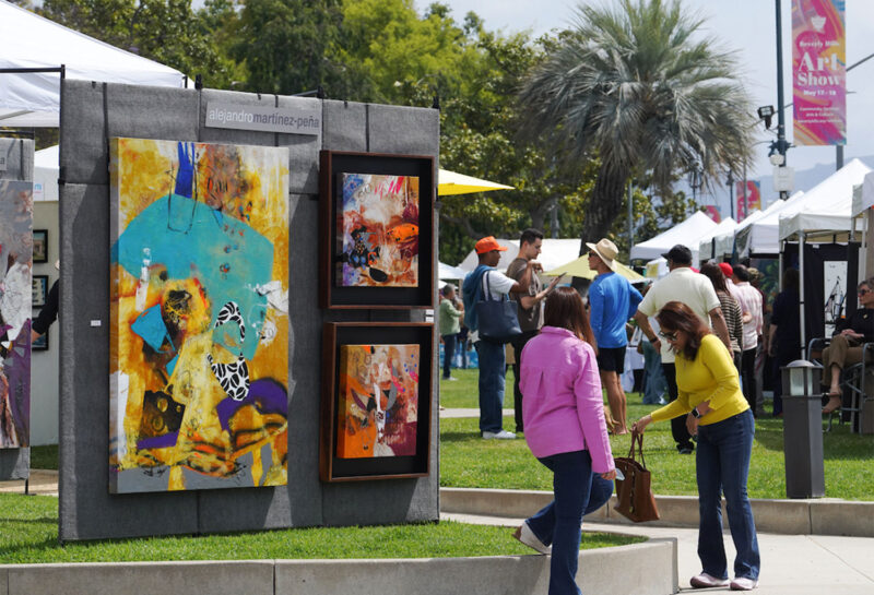 The Beverly Hills Art Show will take place in October.