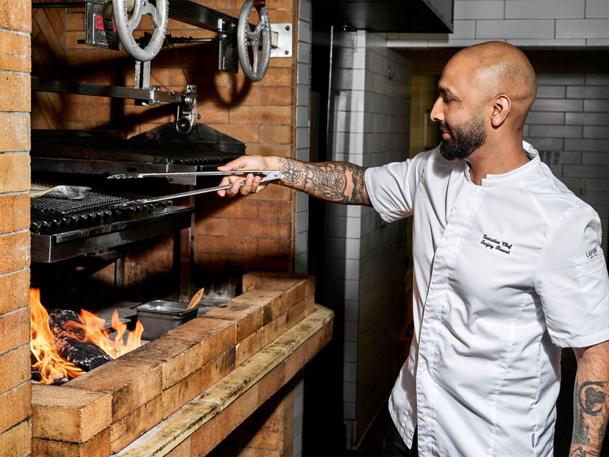 CHEF SANJAY RAWAT AT BRICK LANE PHOTO BY KATRINA FREDERICK