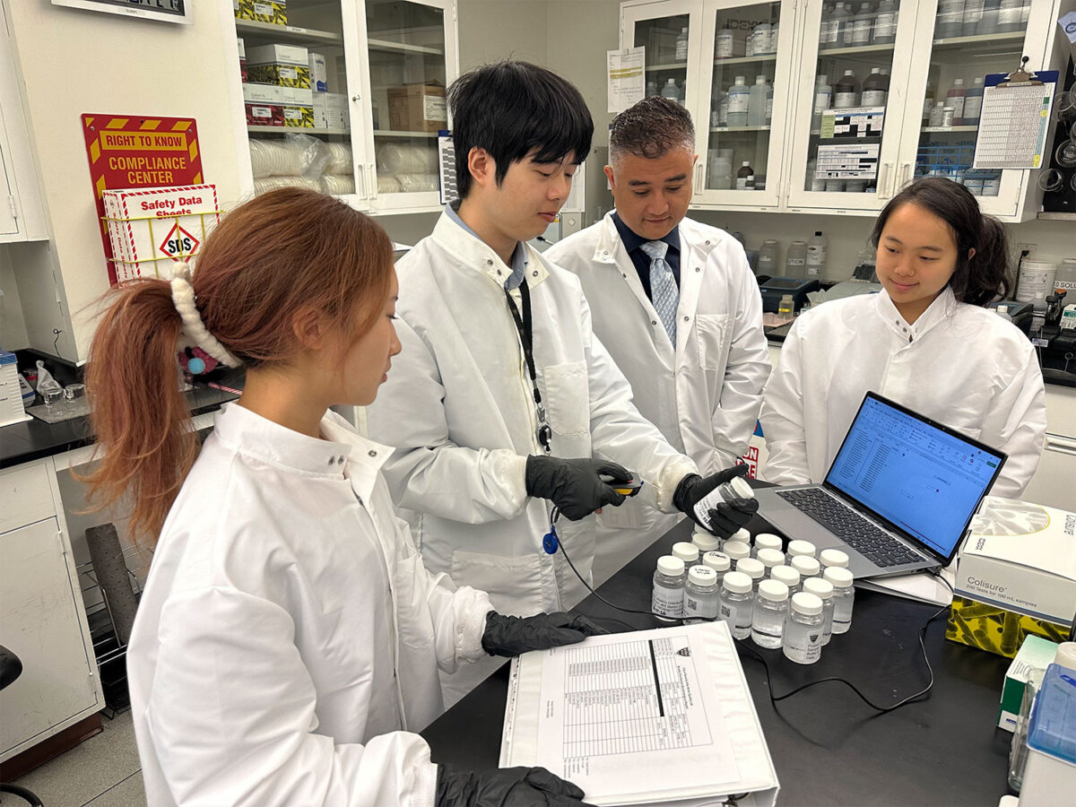 The city now operates its first state-accredited water quality laboratory.