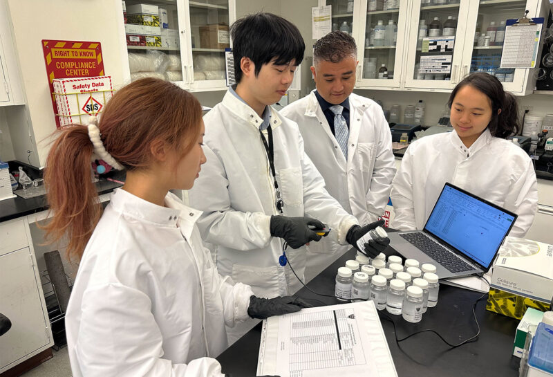 The city now operates its first state-accredited water quality laboratory.