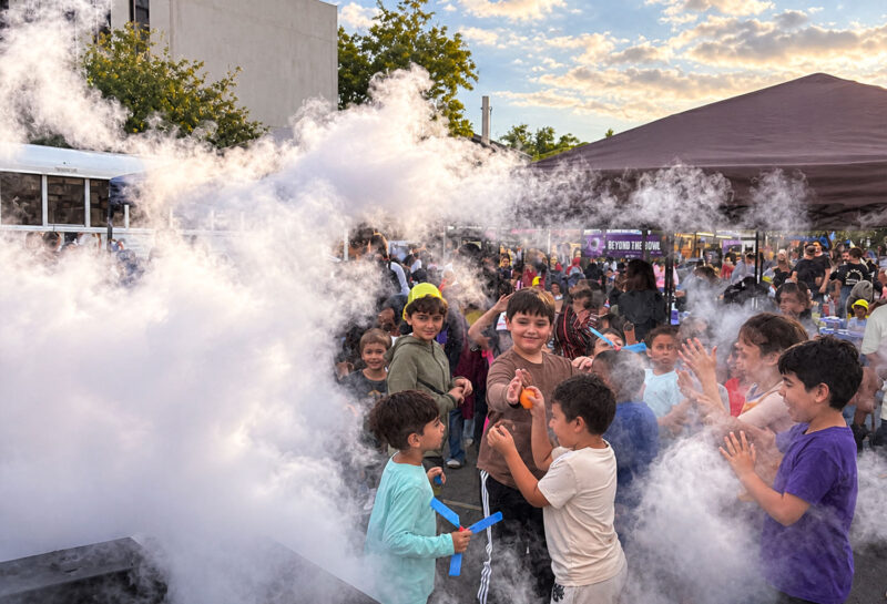 Students enjoyed immersive events at STEM Night.