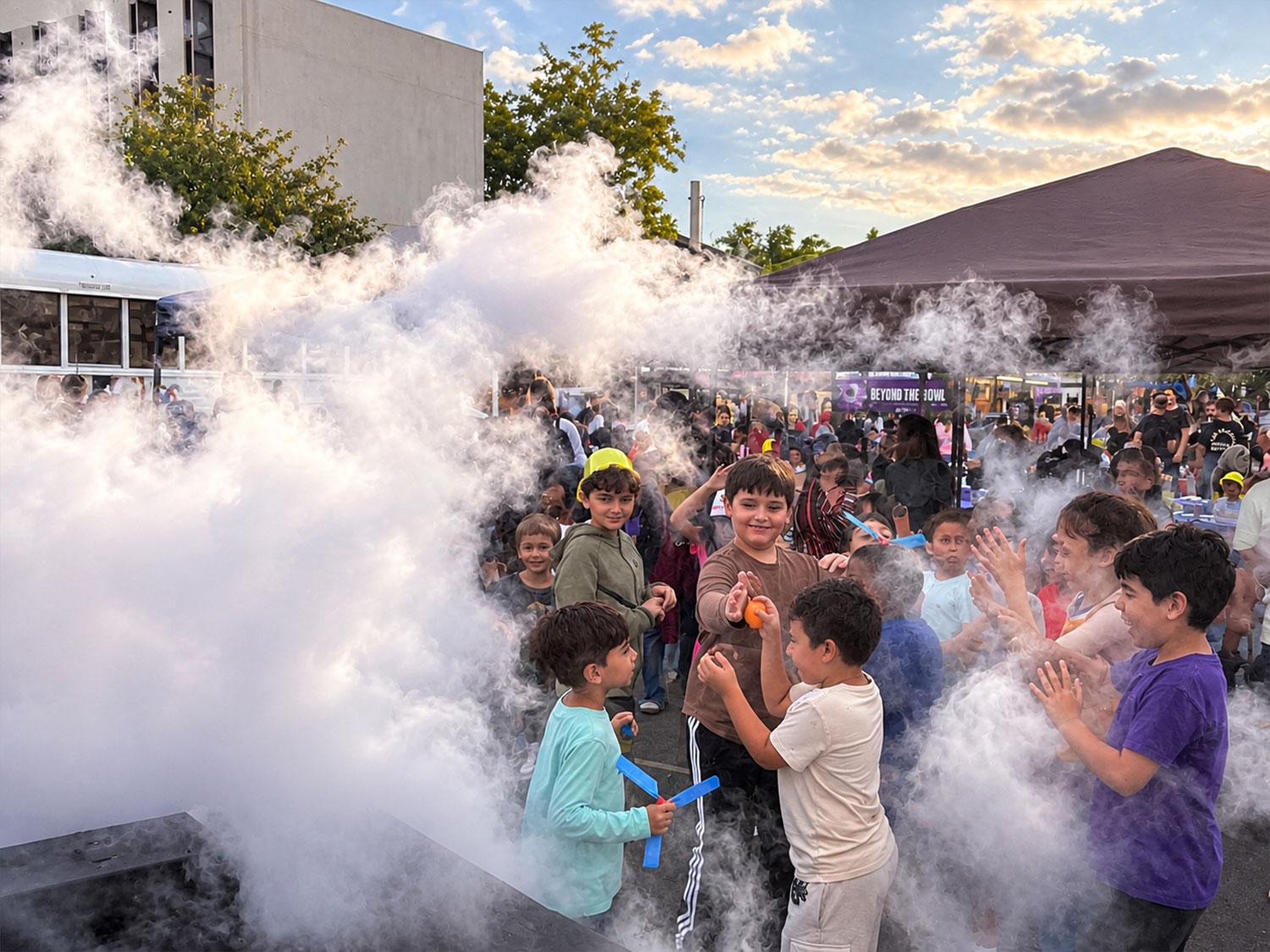 Students enjoyed immersive events at STEM Night.